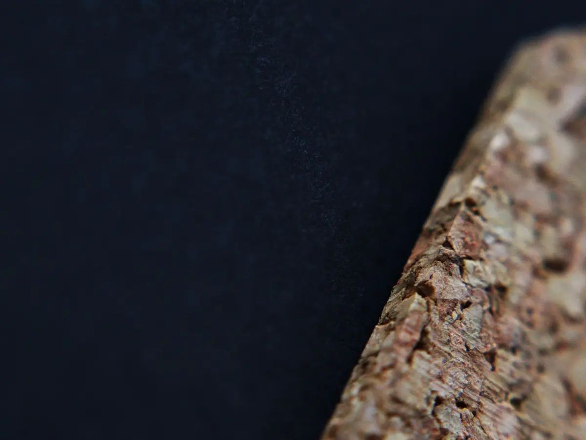 Close-up of Cork fabric fabric