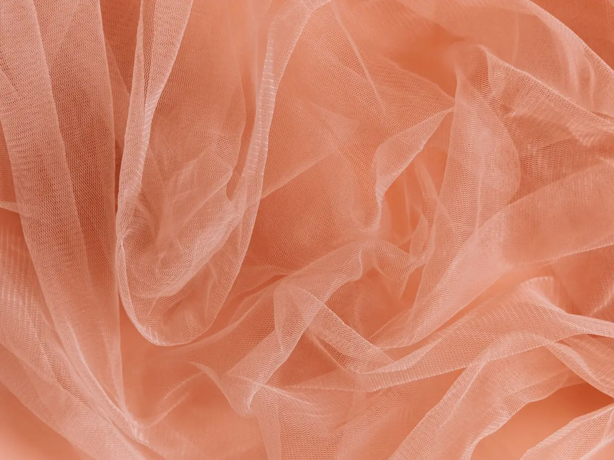 Close-up of Organza fabric