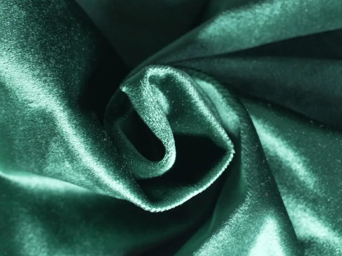 Close-up of Silk fabric